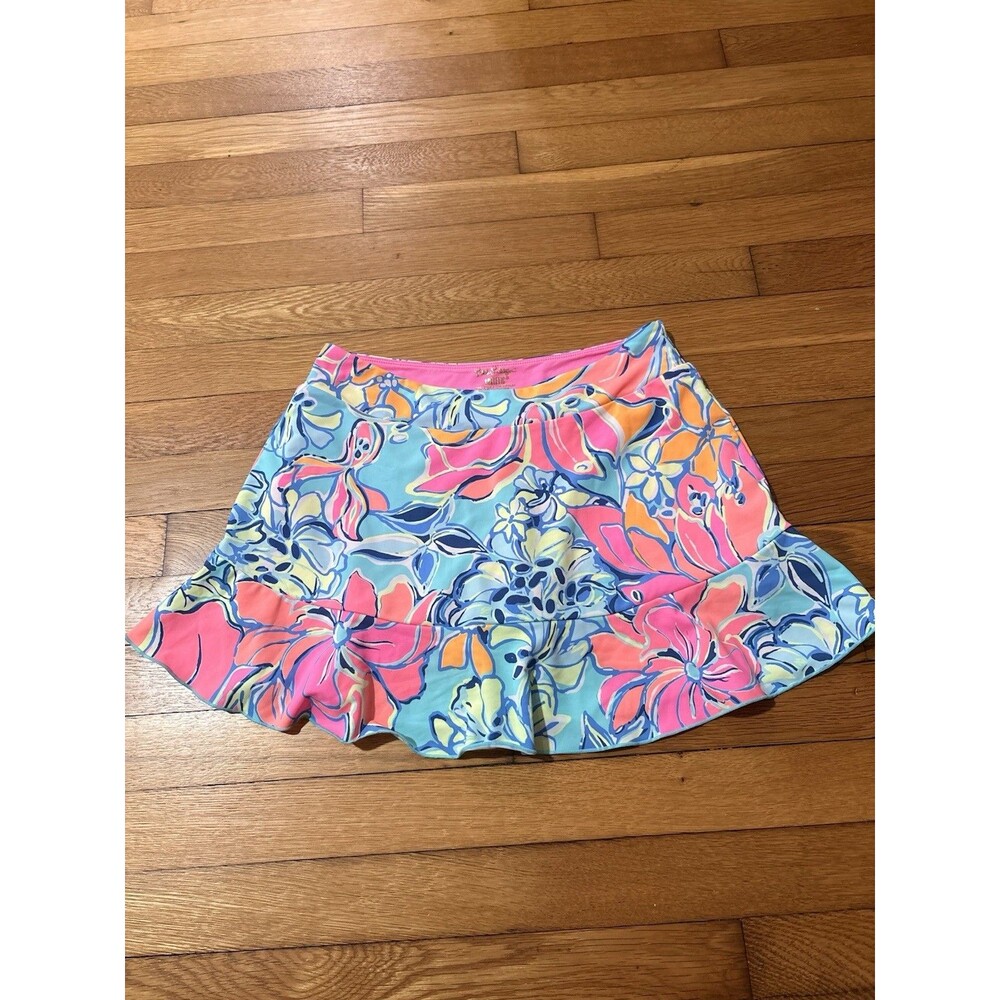 Lilly Pulitzer Size S Rosalia Skort UPF 50+ Floral